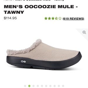 OOFOS MEN'S OOCOOZIE MULE
